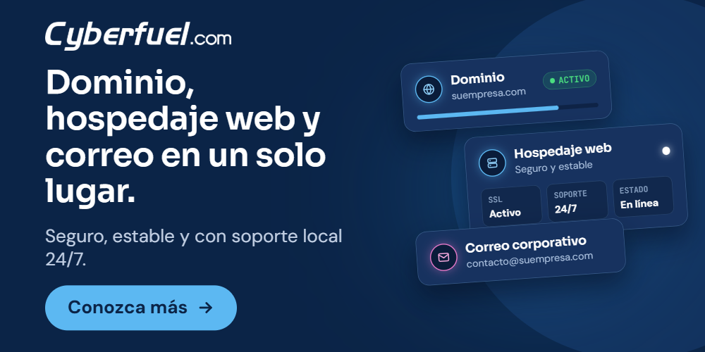 Dominios - Hospedaje Web - Correo
